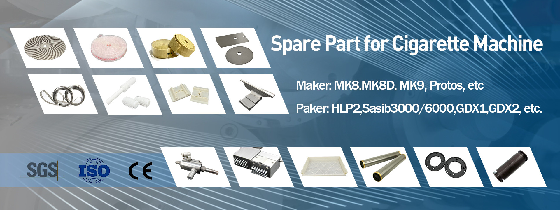 качество части машинного оборудования табака запасные фабрика