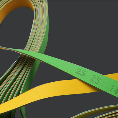 Shore a Hardness Blue Polyester Belt for Conveying Semifinished Product in Hlp Cigarette Packaging Line