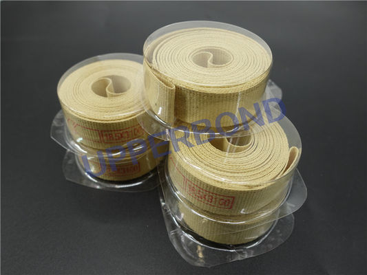лента 2489 * 22mm высокая растяжимая желтая Garniture для конвейерной ленты