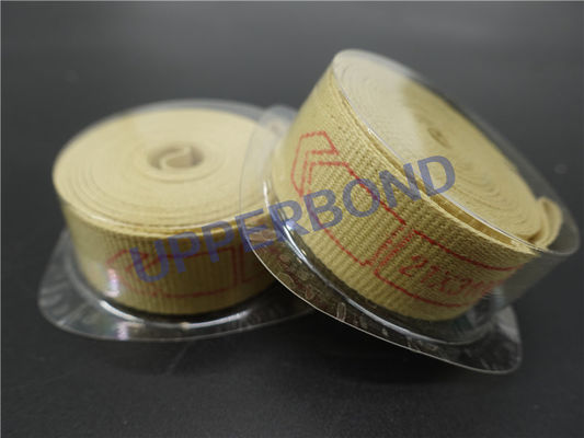 Желтая лента Aramid Garniture формата для сигареты делая машину